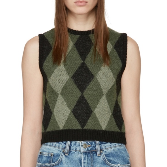 KSUBI green sweater vest/gilet - Picture 4 of 8